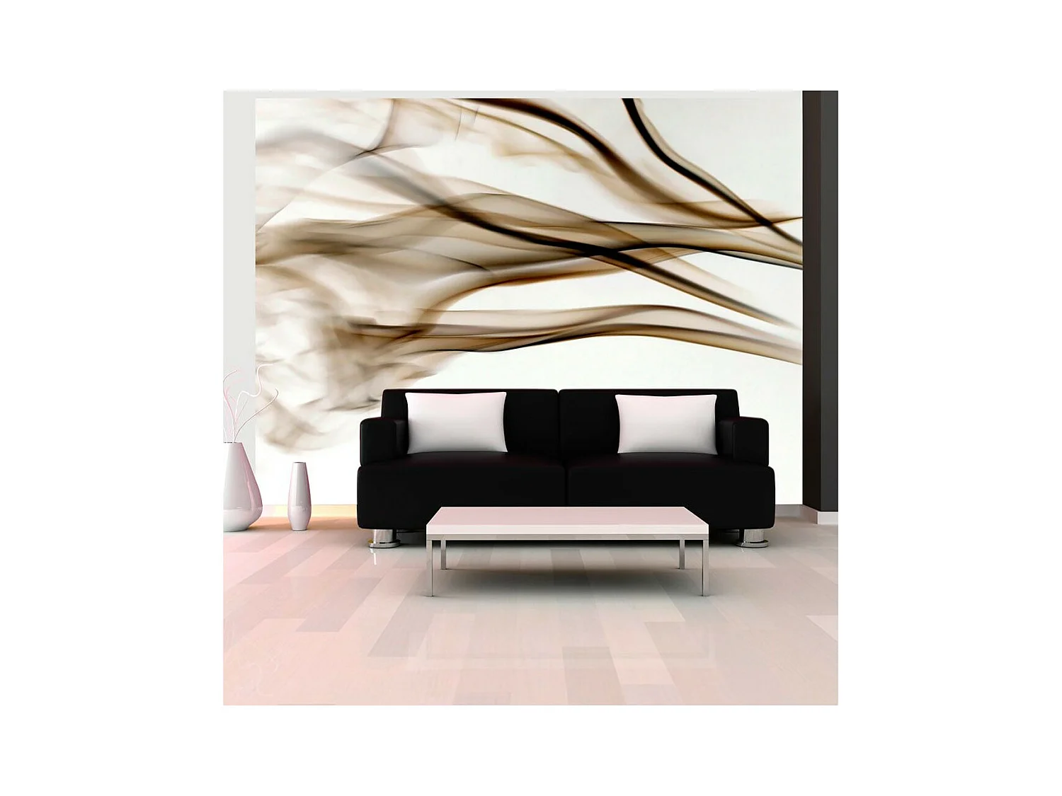 Papier Peint "Fumée Abstraction" 193 x 250 cm