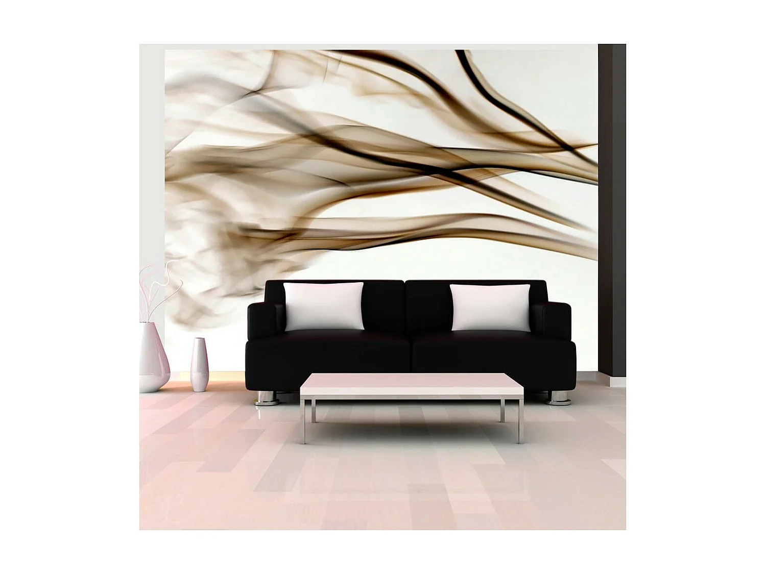 Papier Peint "Fumée Abstraction" 193 x 250 cm