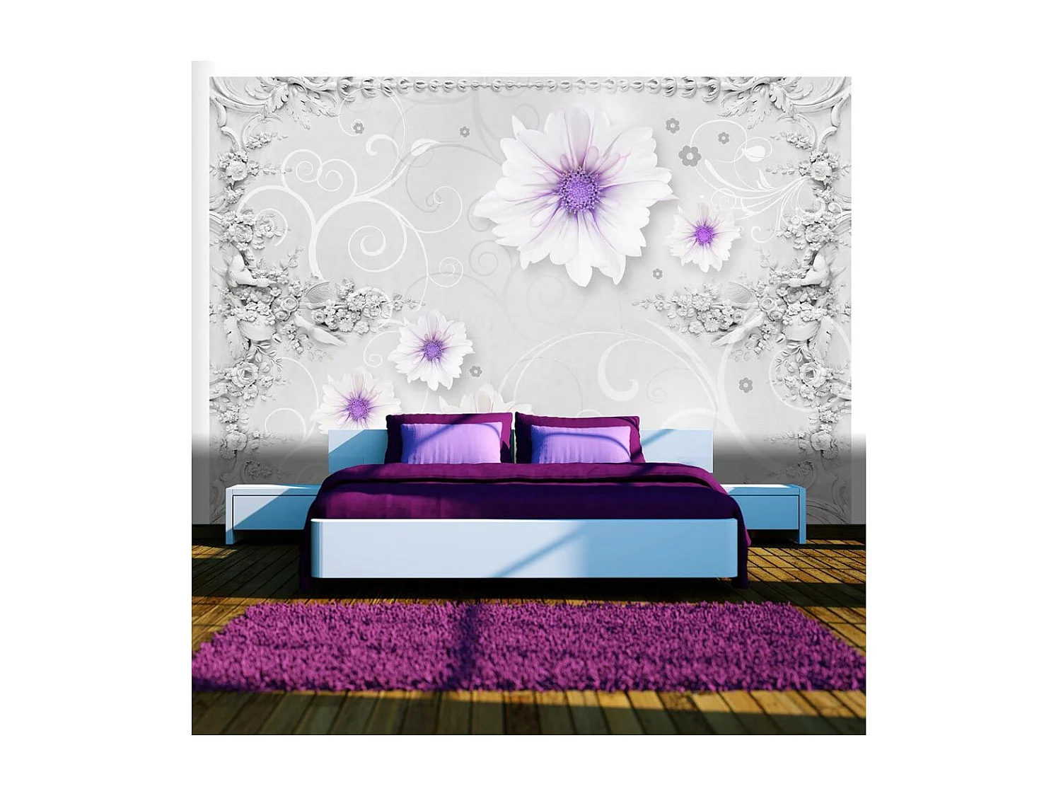 Papier Peint "Rise of Romantic Love" 70 x 100 cm