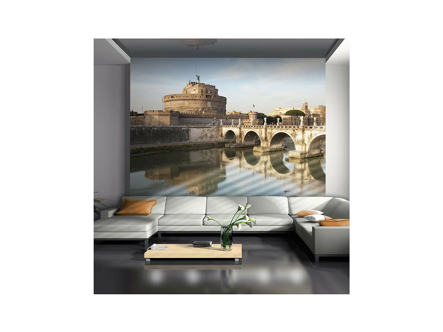 Papier Peint "Ponte San Angelo" 231 x 300 cm