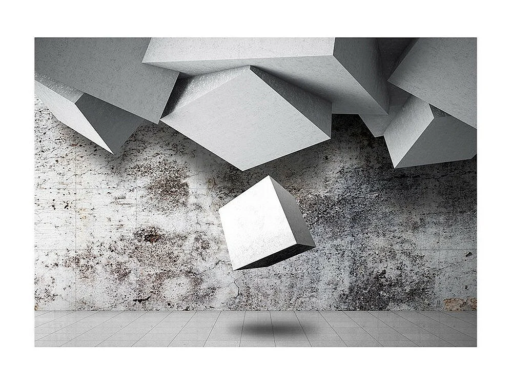 Papier Peint "Geometric Rain" 210 x 300 cm