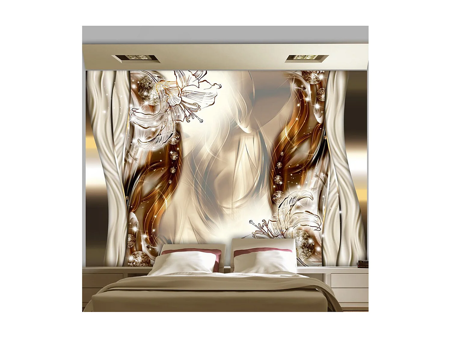 Papier Peint "Ethereal Sheen" 175 x 250 cm