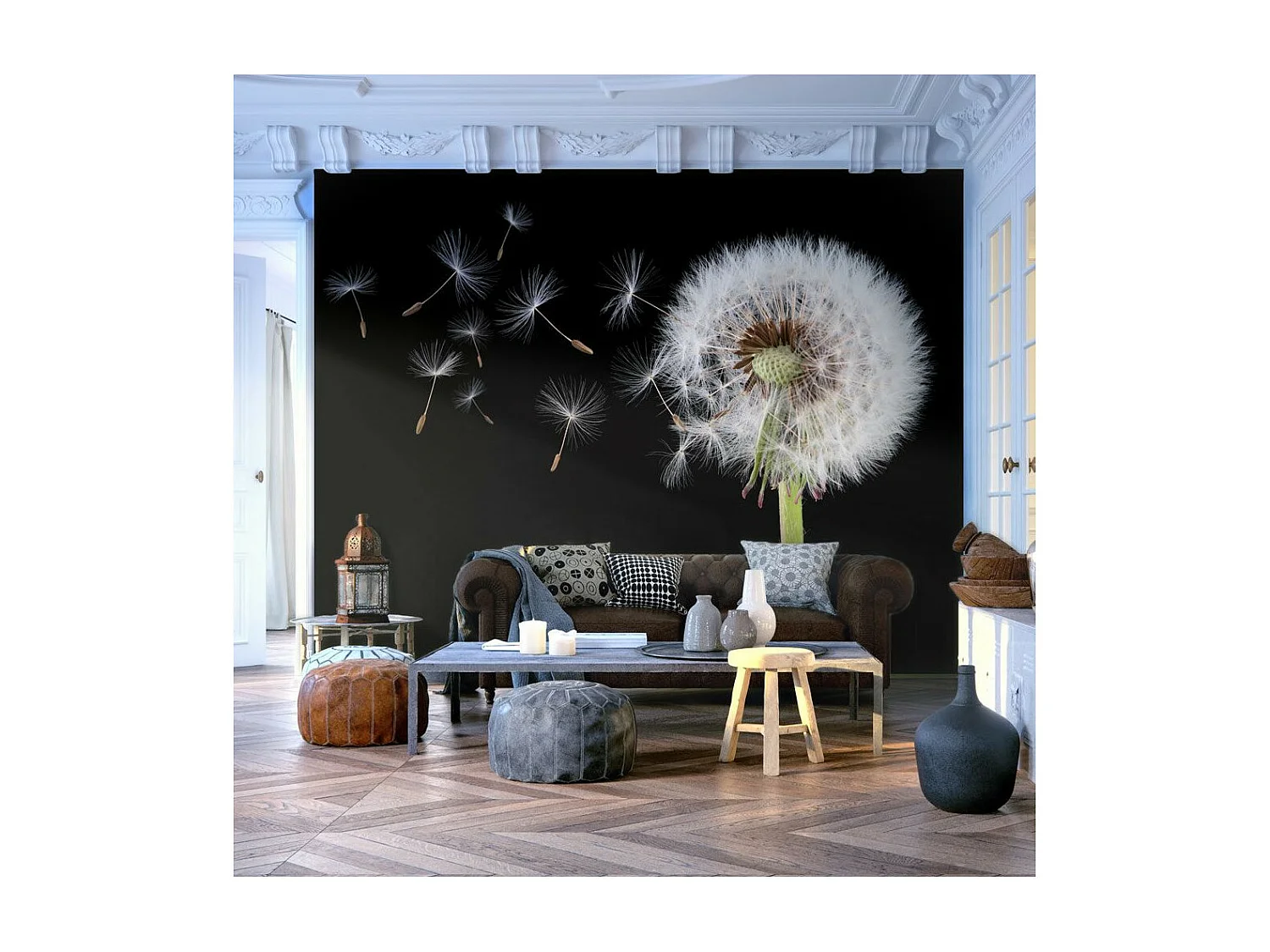 Papier Peint "Vent & Pissenlit" 193 x 250 cm