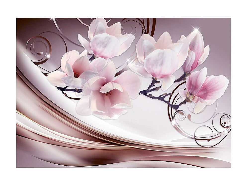 Papier Peint "Meet the Magnolias" 70 x 100 cm