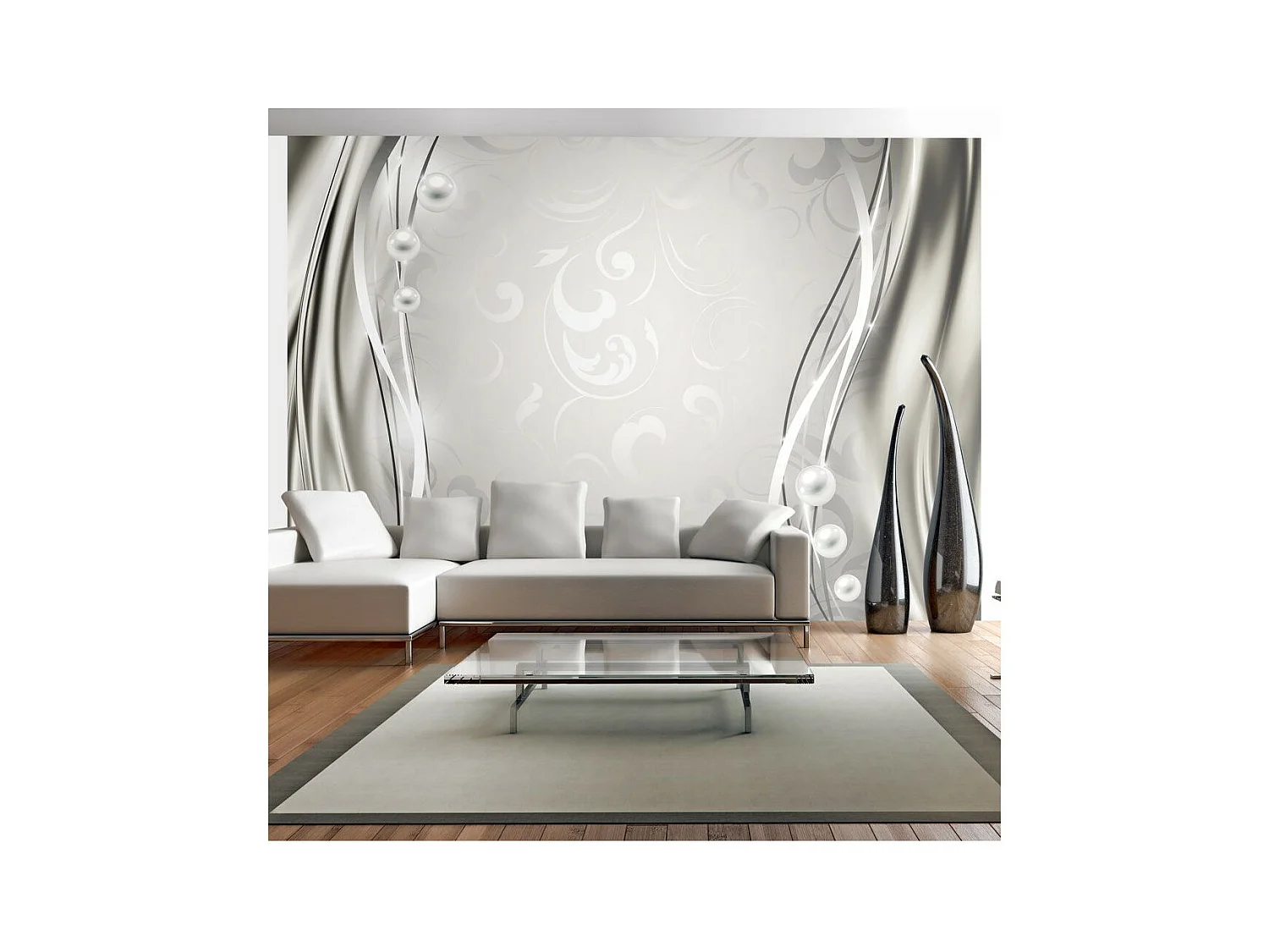 Papier Peint "Subtlety of Pearls" 140 x 200 cm