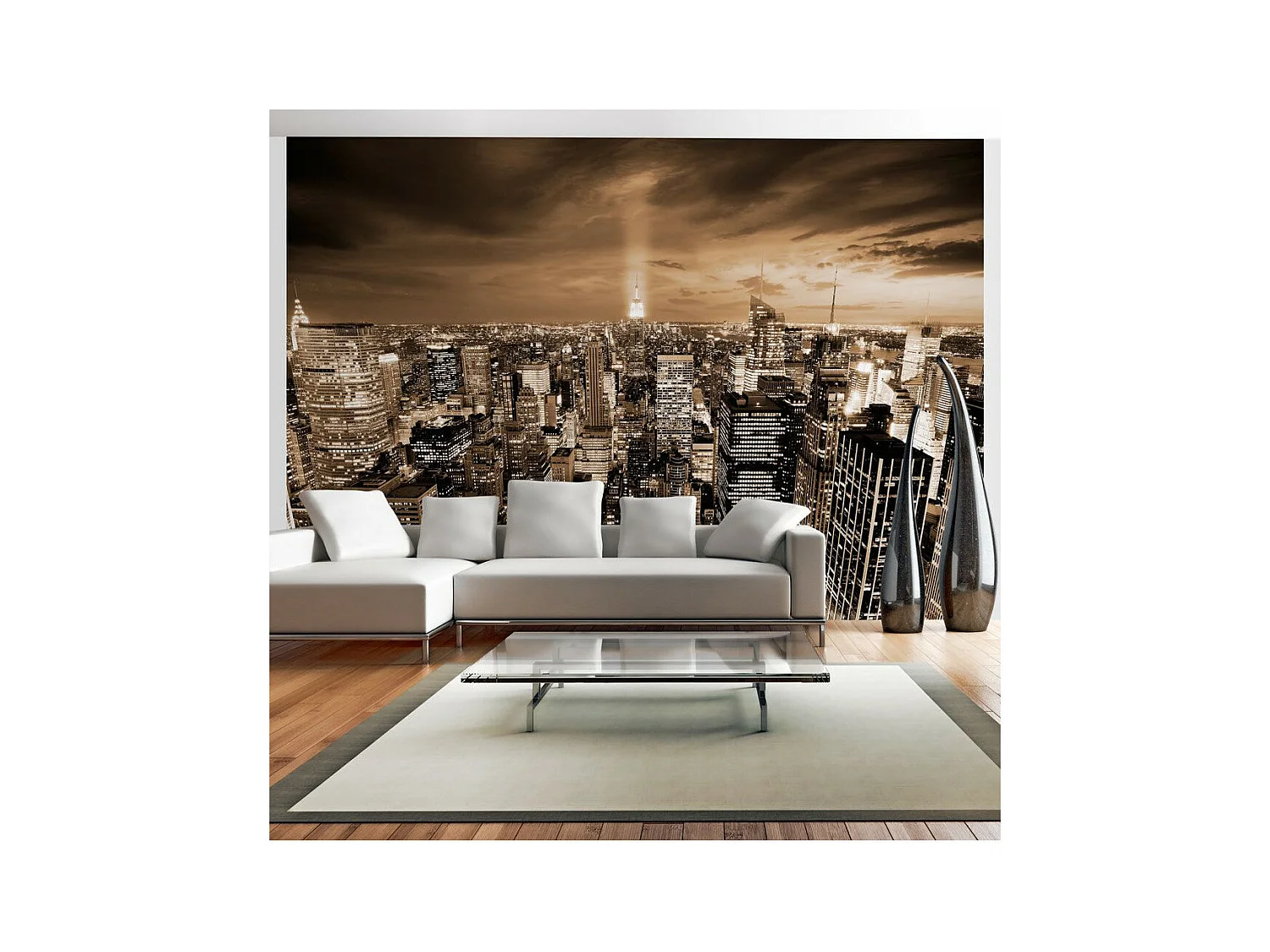 Papier Peint "Nowy Jork : Night" 210 x 300 cm