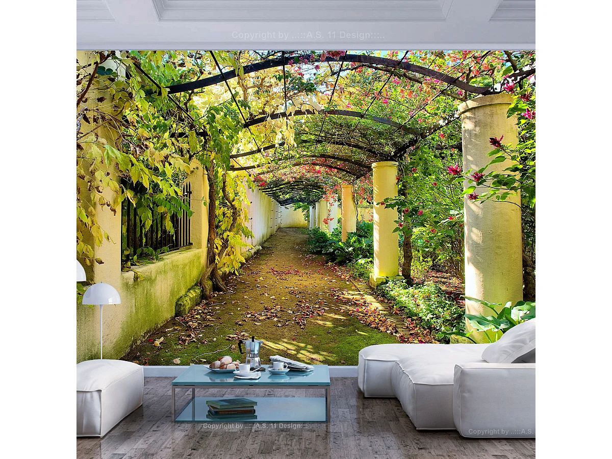Papier Peint "Pergola" 140 x 200 cm