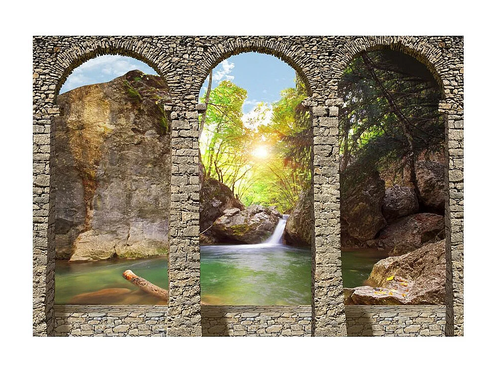 Papier Peint "Morning Relaxation" 105 x 150 cm