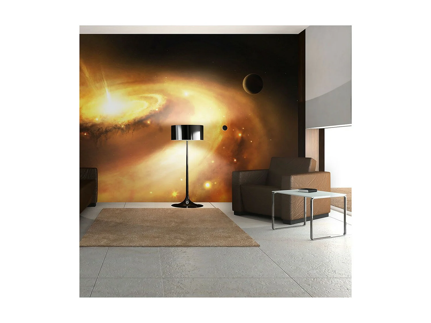 Papier Peint "Galactic Center of the Milky Way" 154 x 200 cm