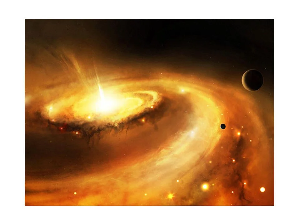 Papier Peint "Galactic Center of the Milky Way" 154 x 200 cm