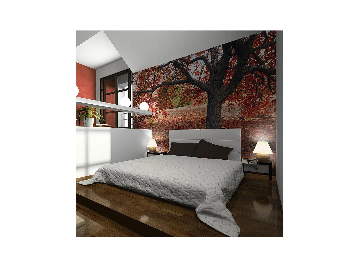 Papier Peint "Arbre D'automne" 231 x 300 cm