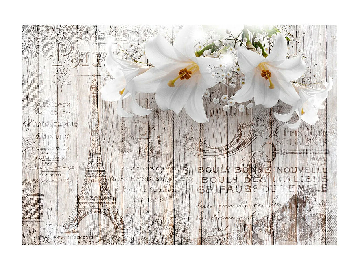 Papier Peint "Parisian Lilies" 175 x 250 cm