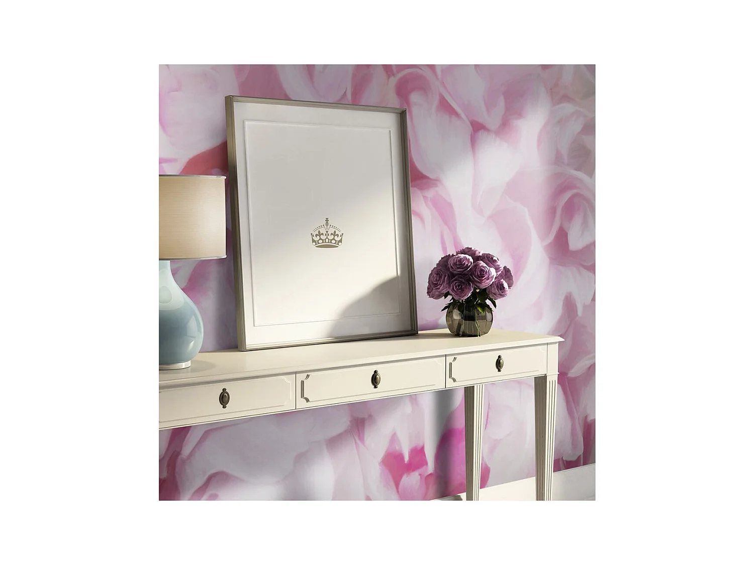 Papier Peint "Azalée Rose" 231 x 300 cm