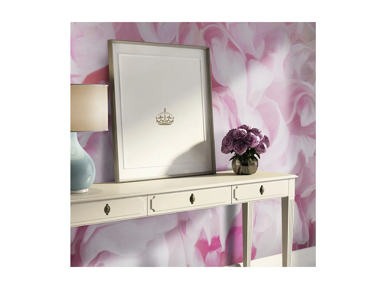 Papier Peint "Azalée Rose" 231 x 300 cm