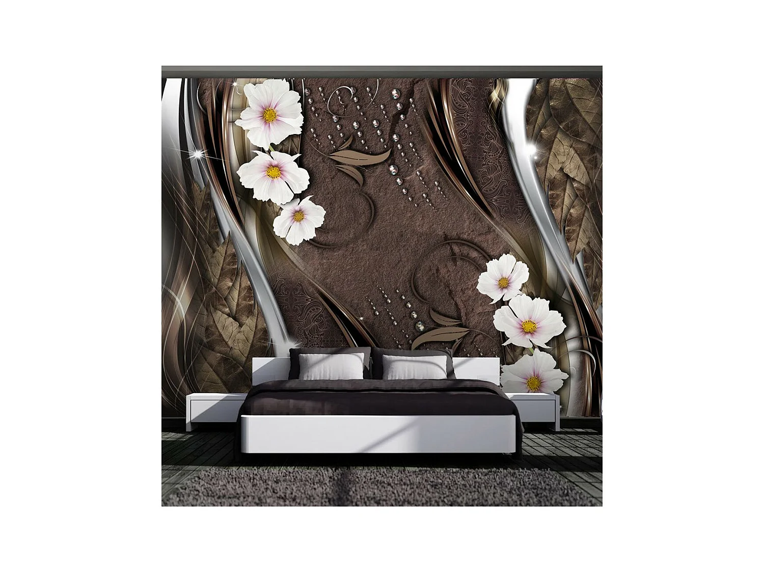 Papier Peint "Snow Mirages" 210 x 300 cm