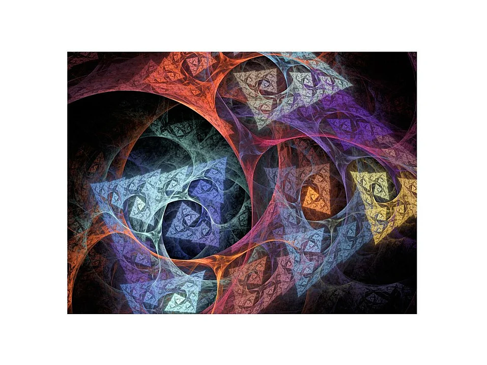 Papier Peint "Dans le Monde de l'Imaginaire" 193 x 250 cm