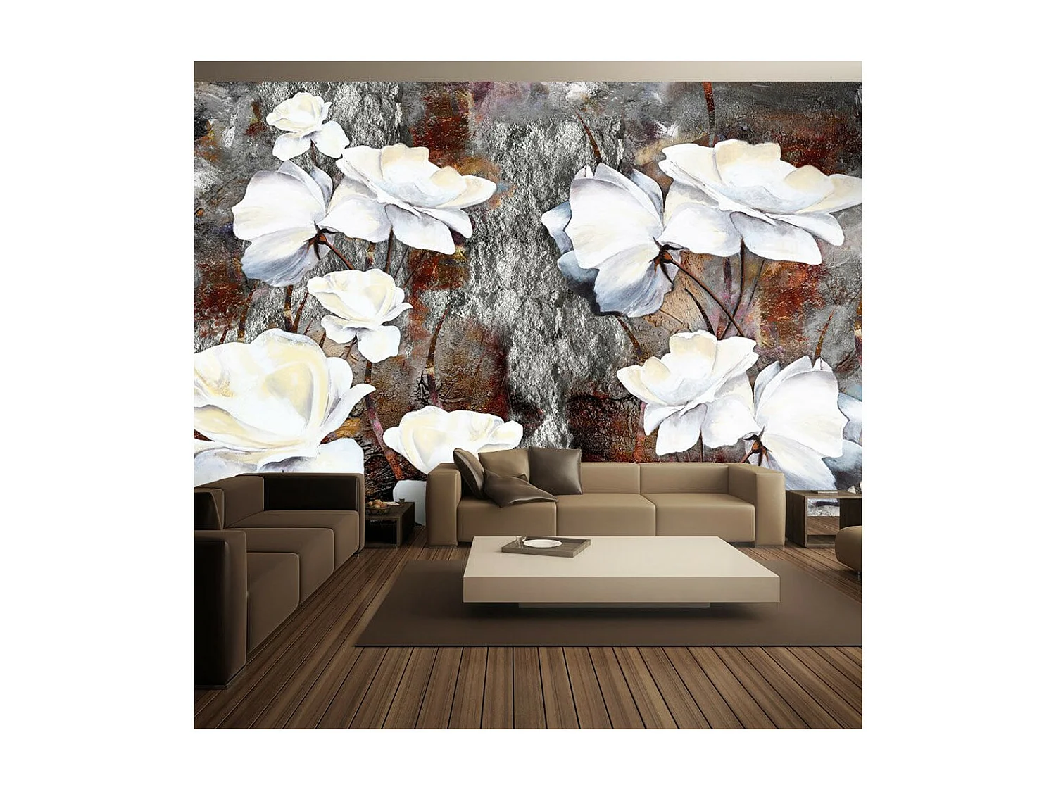 Papier Peint "Gestes Timides" 210 x 300 cm