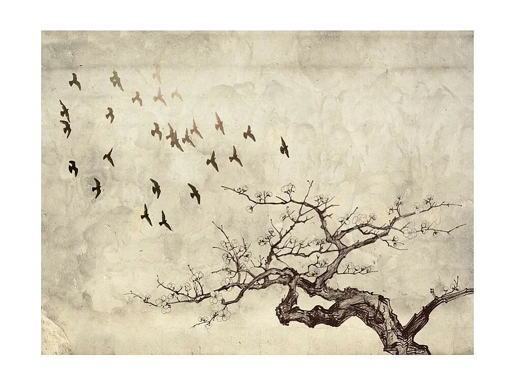 Papier Peint "Flock of Birds" 193 x 250 cm