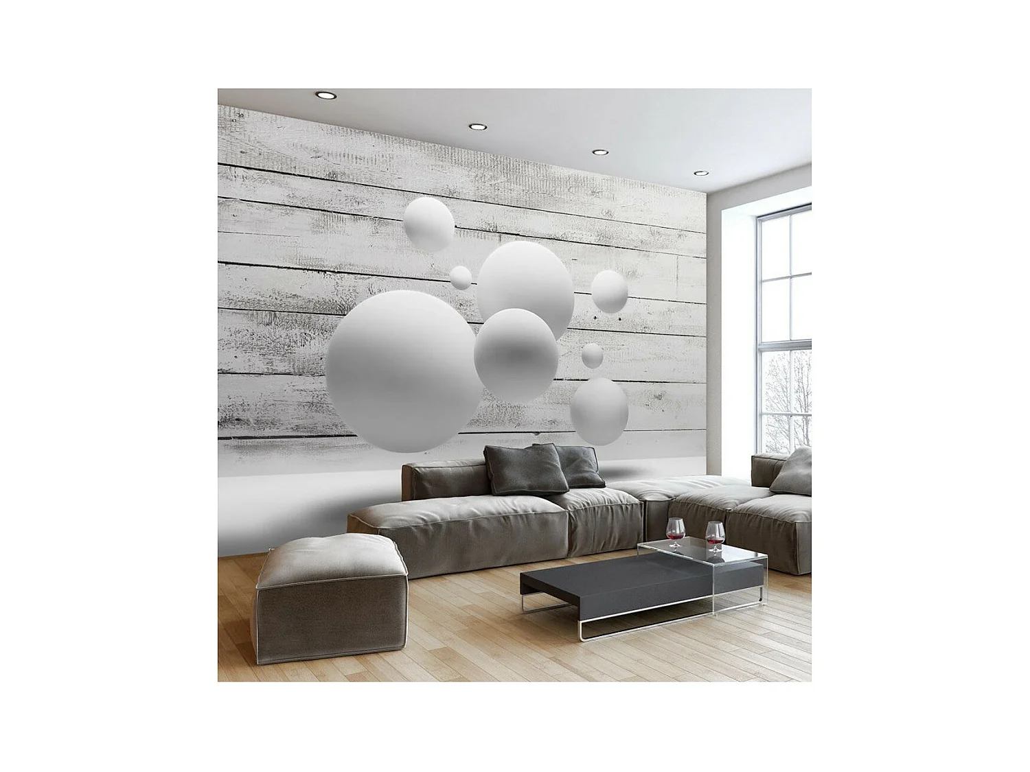 Papier Peint "Balls II" 140 x 200 cm