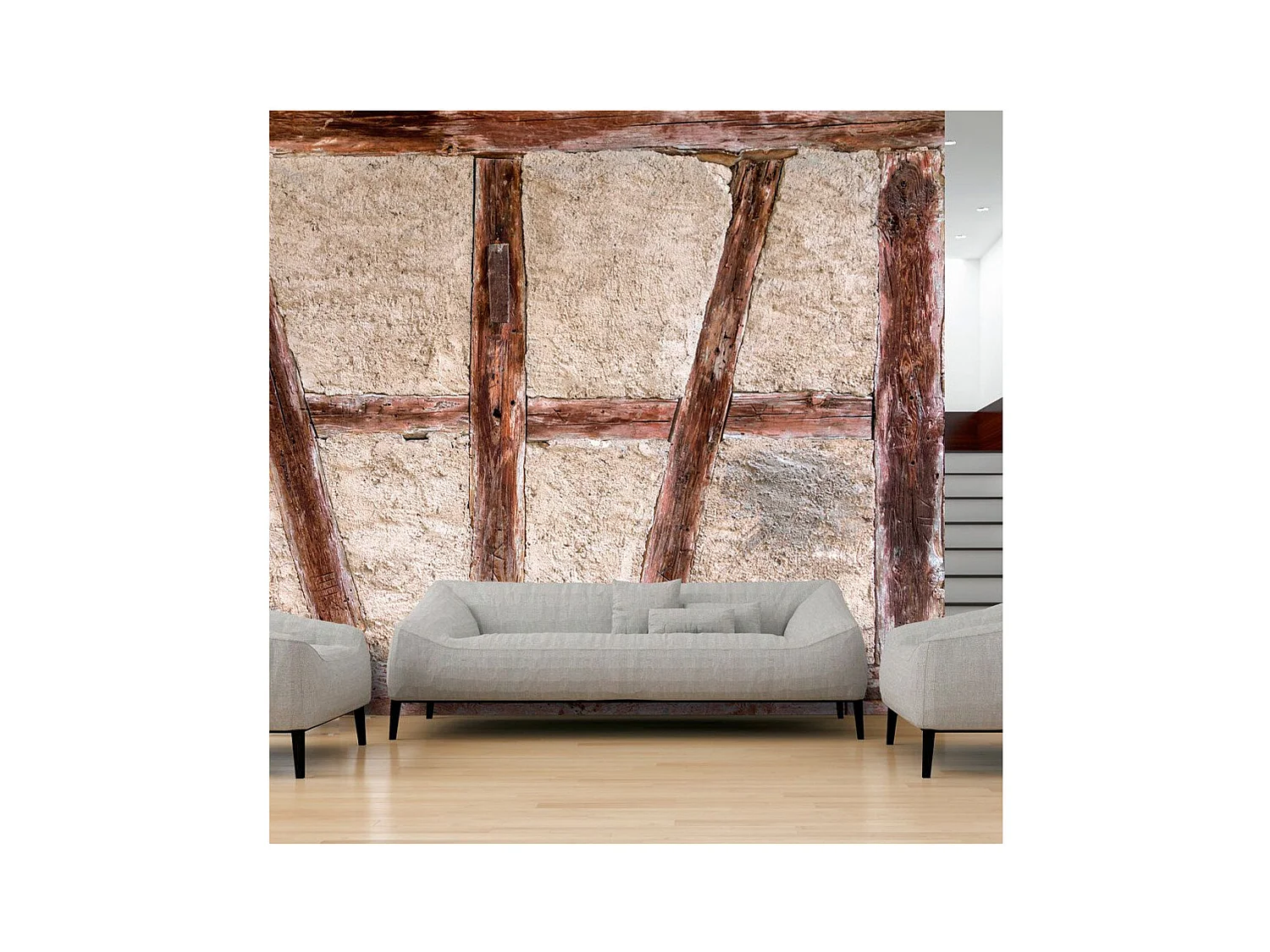 Papier Peint "Old Barn" 105 x 150 cm