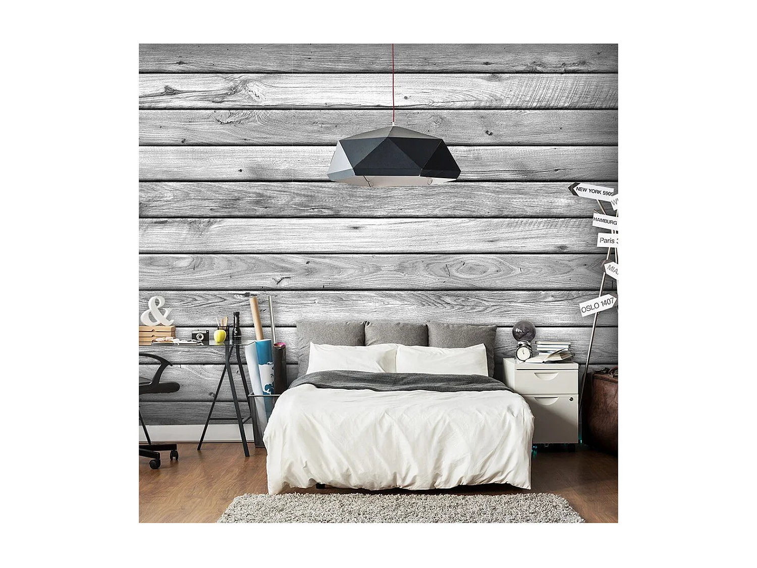 Papier Peint "Leaden Dawn" 245 x 350 cm