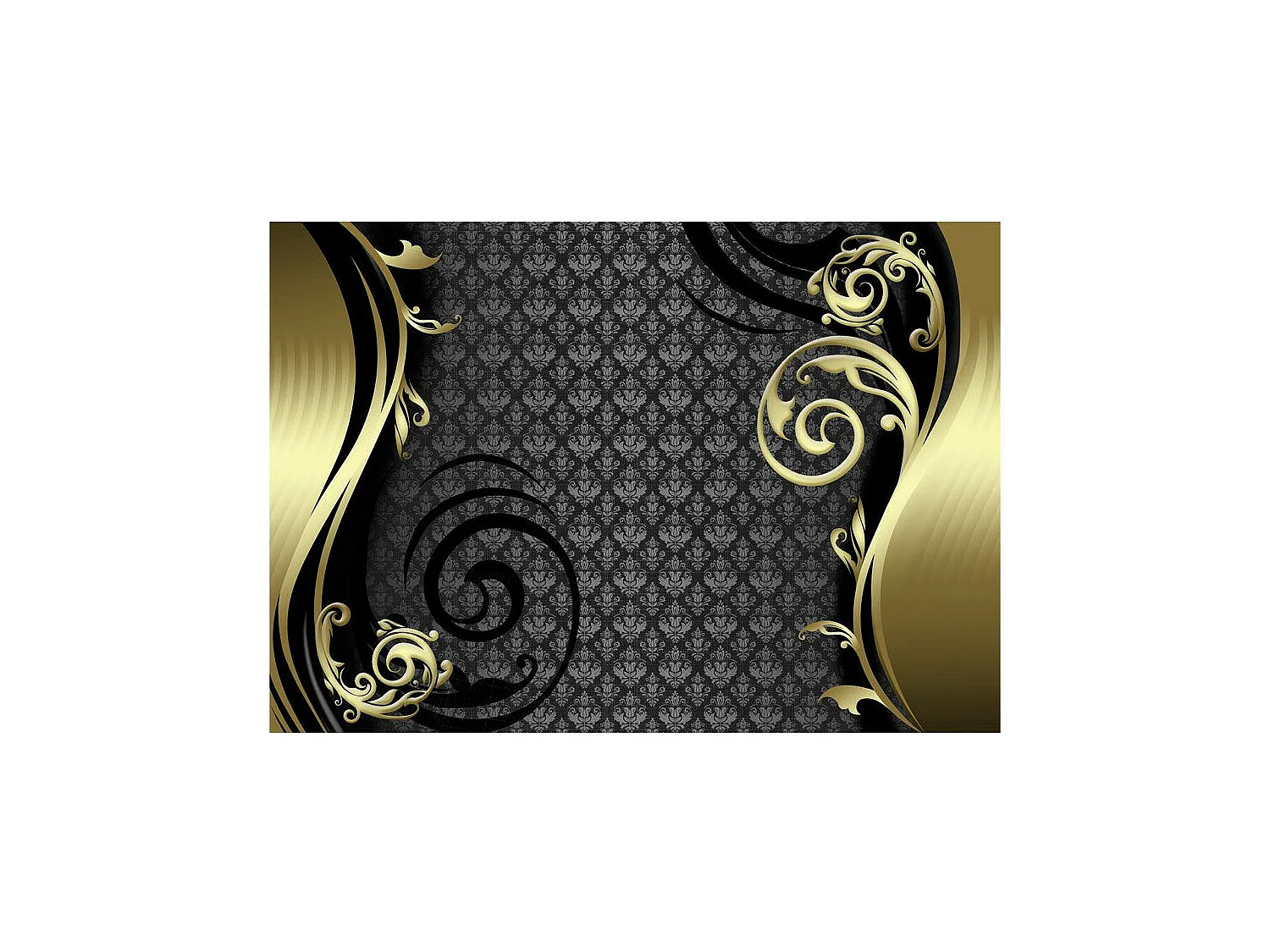 Papier Peint "Golden Curtain" 140 x 200 cm