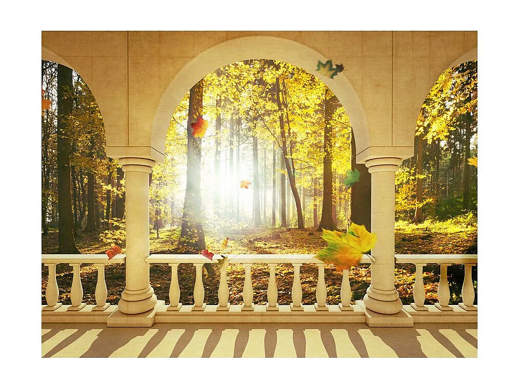 Papier Peint "Dream About Autumnal Forest" 154 x 200 cm