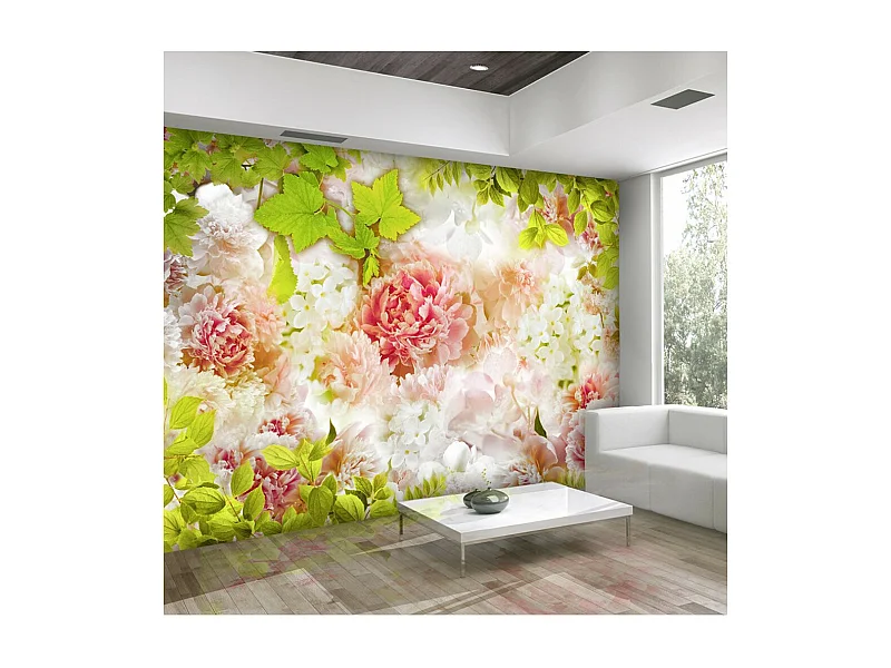 Papier Peint "Bright Peonies" 210 x 300 cm