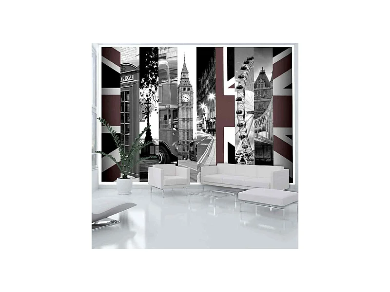 Papier Peint "London Symbols" 70 x 100 cm