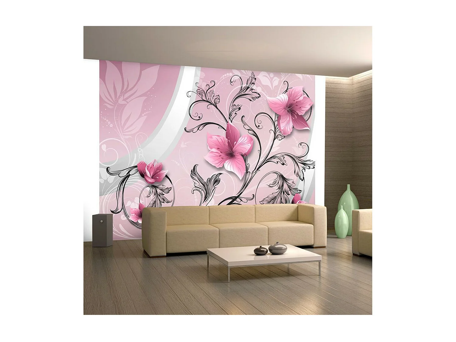 Papier Peint "Signs of Happiness" 175 x 250 cm