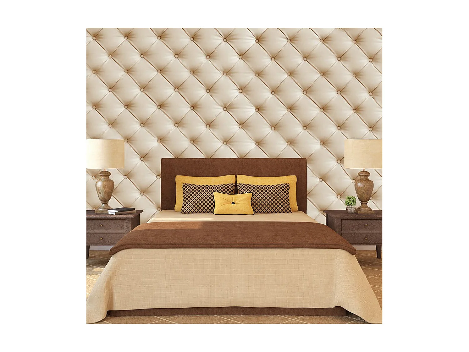 Papier Peint "Plaisir Gourmand" 70 x 100 cm