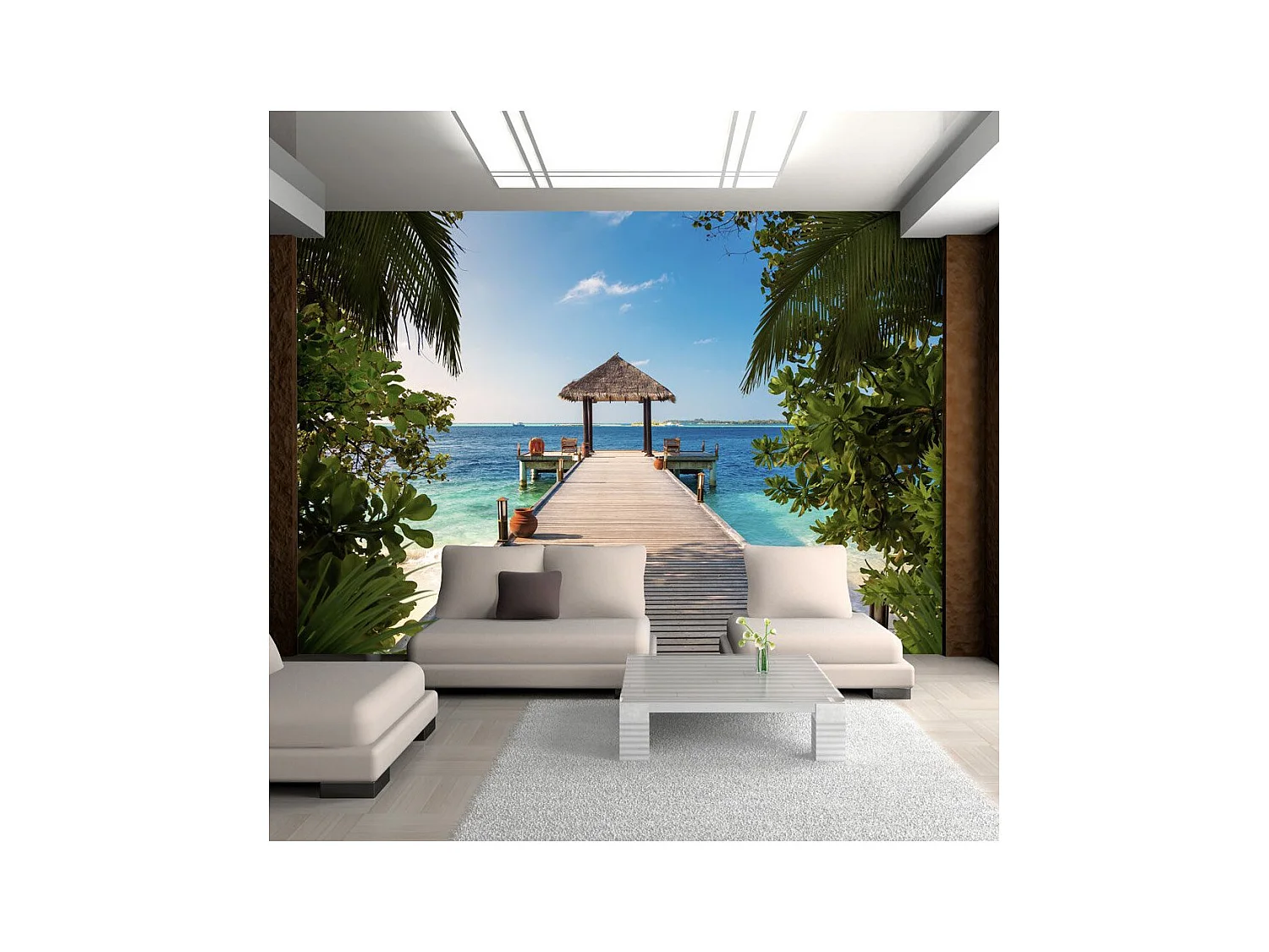 Papier Peint "Hawaiian Dream" 70 x 100 cm