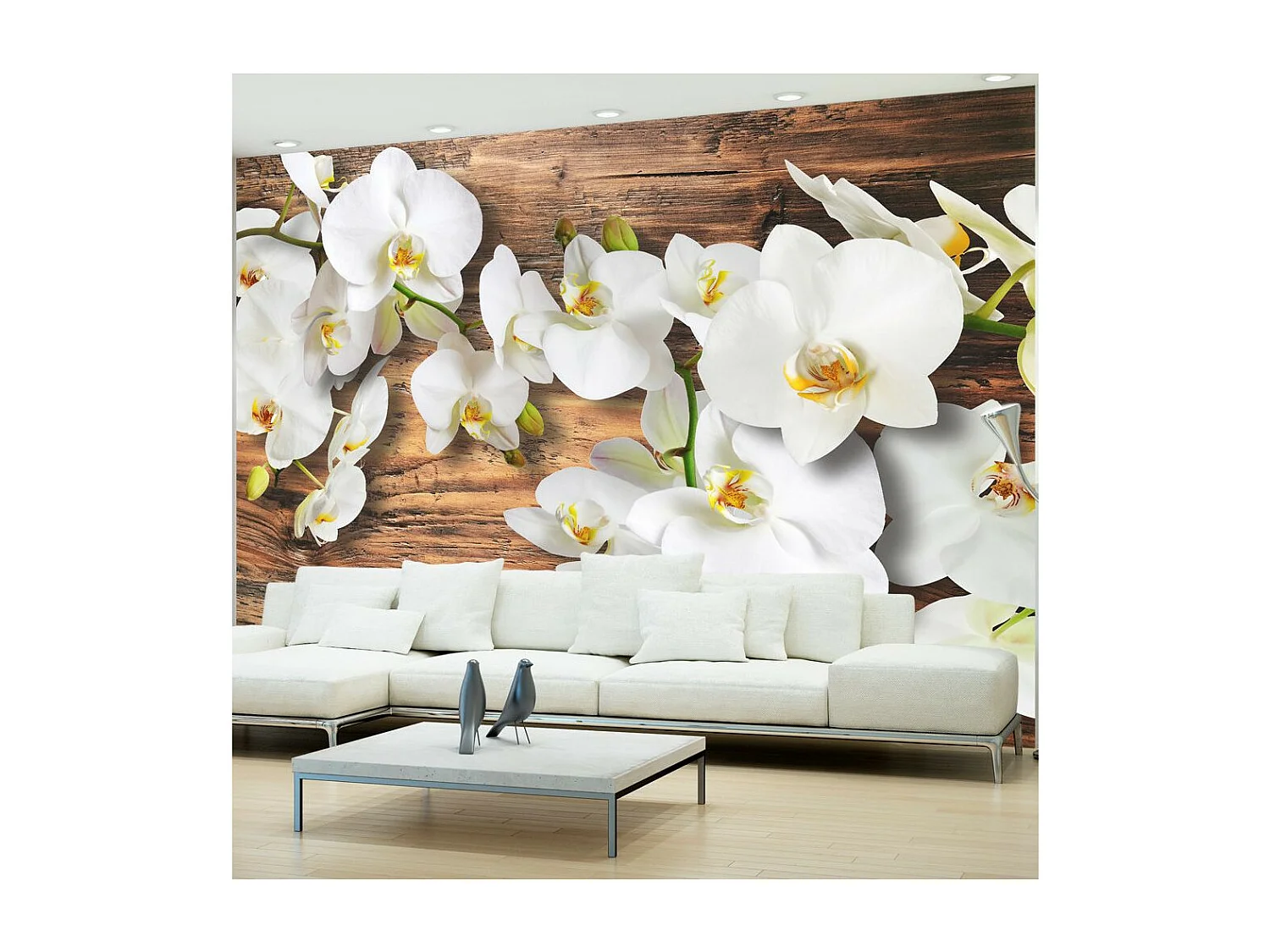 Papier Peint "Forest Orchid" 70 x 100 cm