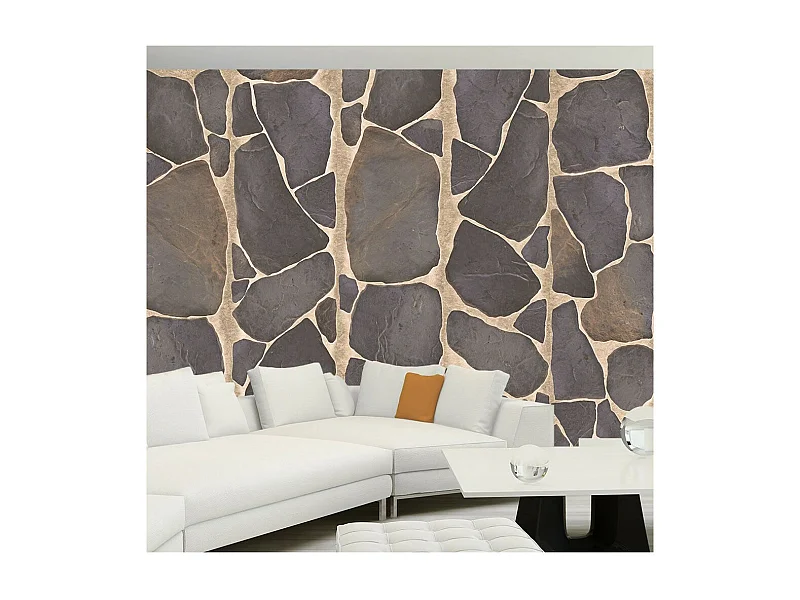Papier Peint "Rochers en Mosaique" 50x1000cm