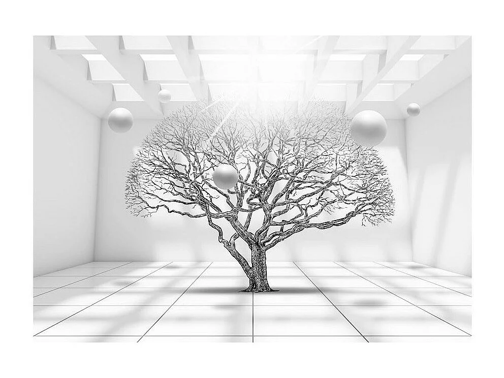 Papier Peint "Tree of Future" 140 x 200 cm