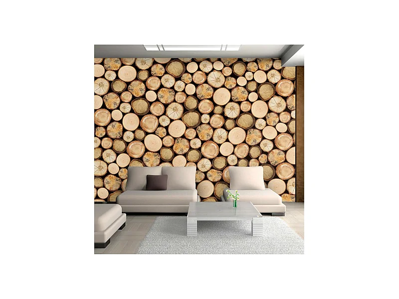 Papier Peint "Dans la Scierie" 70 x 100 cm