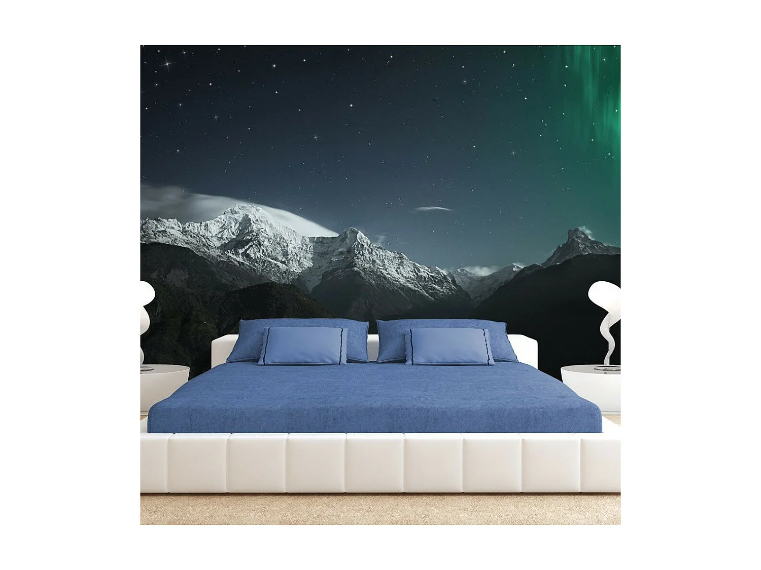 Papier Peint "Northern Lights" 245 x 350 cm