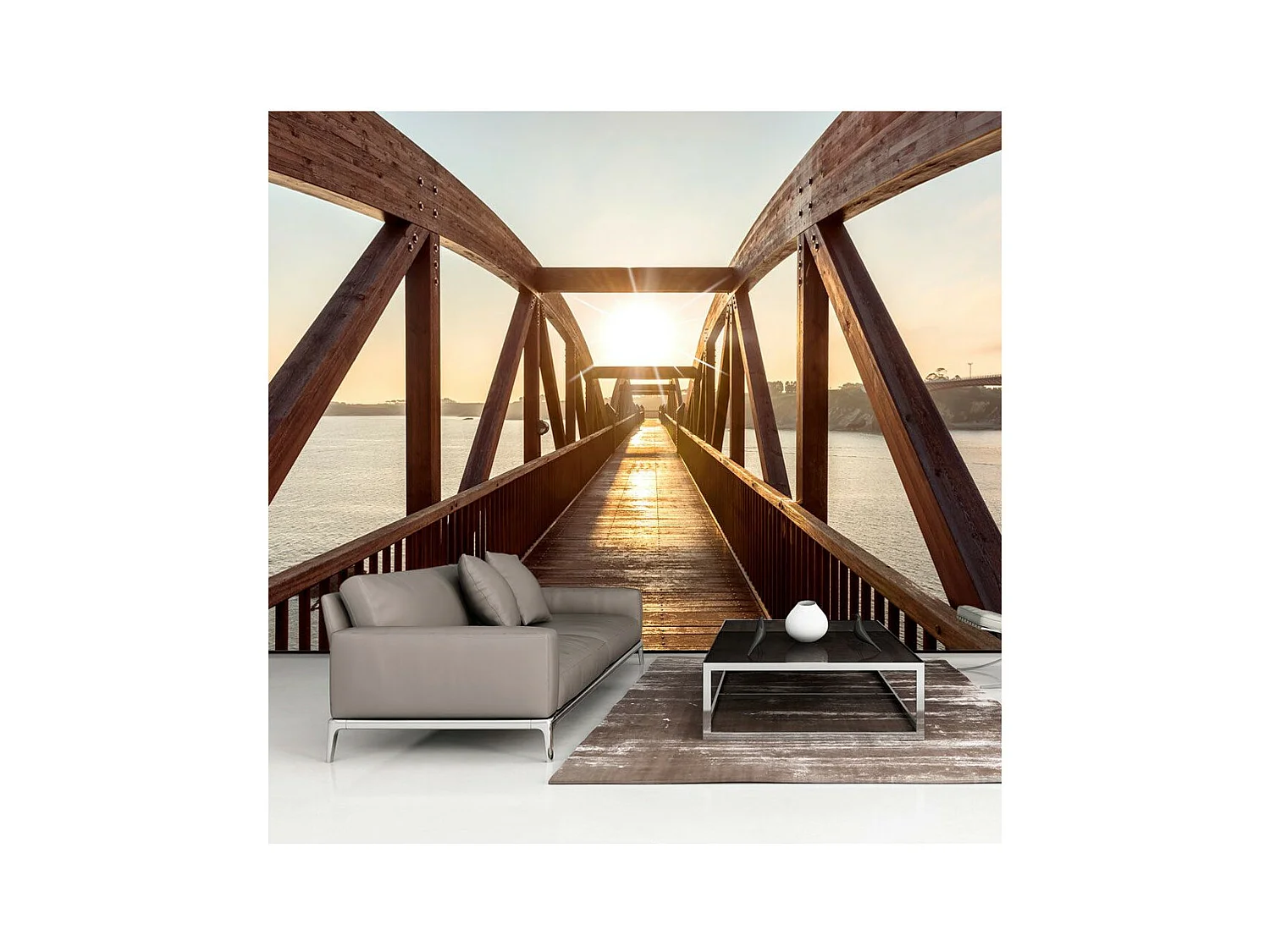 Papier Peint "Bridge of the Sun" 175 x 250 cm