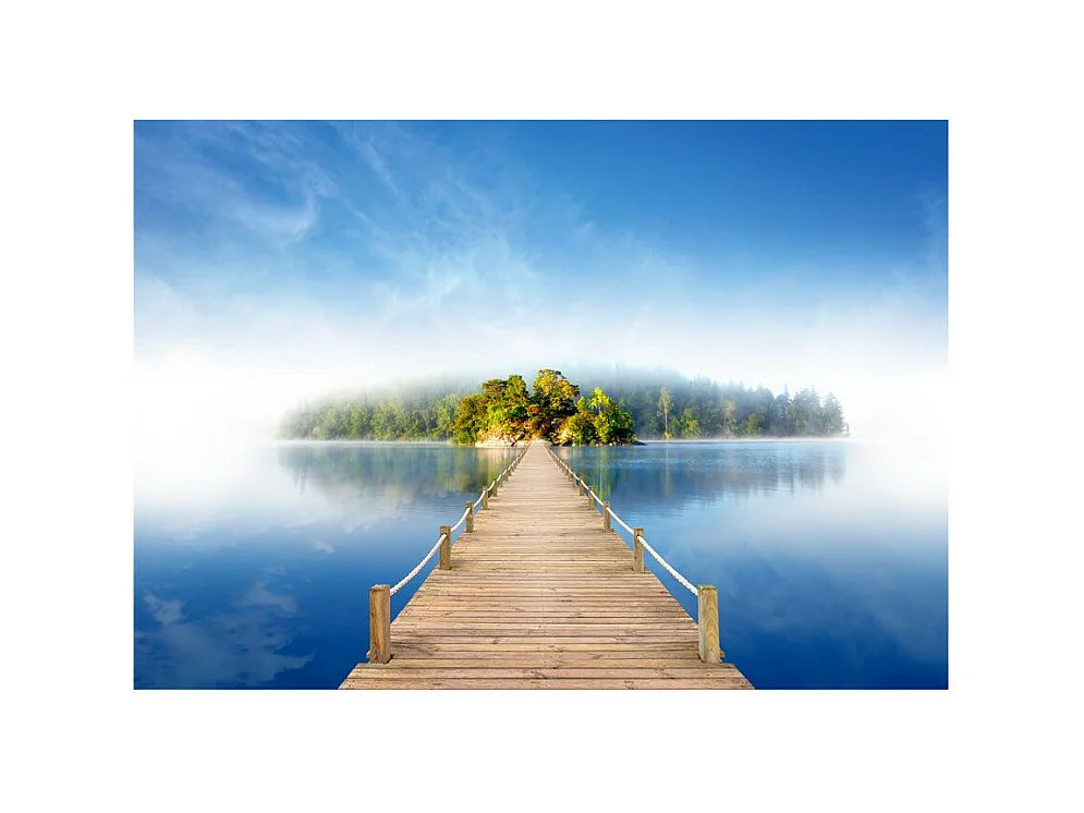 Papier Peint "Ile Tropicale" 105 x 150 cm