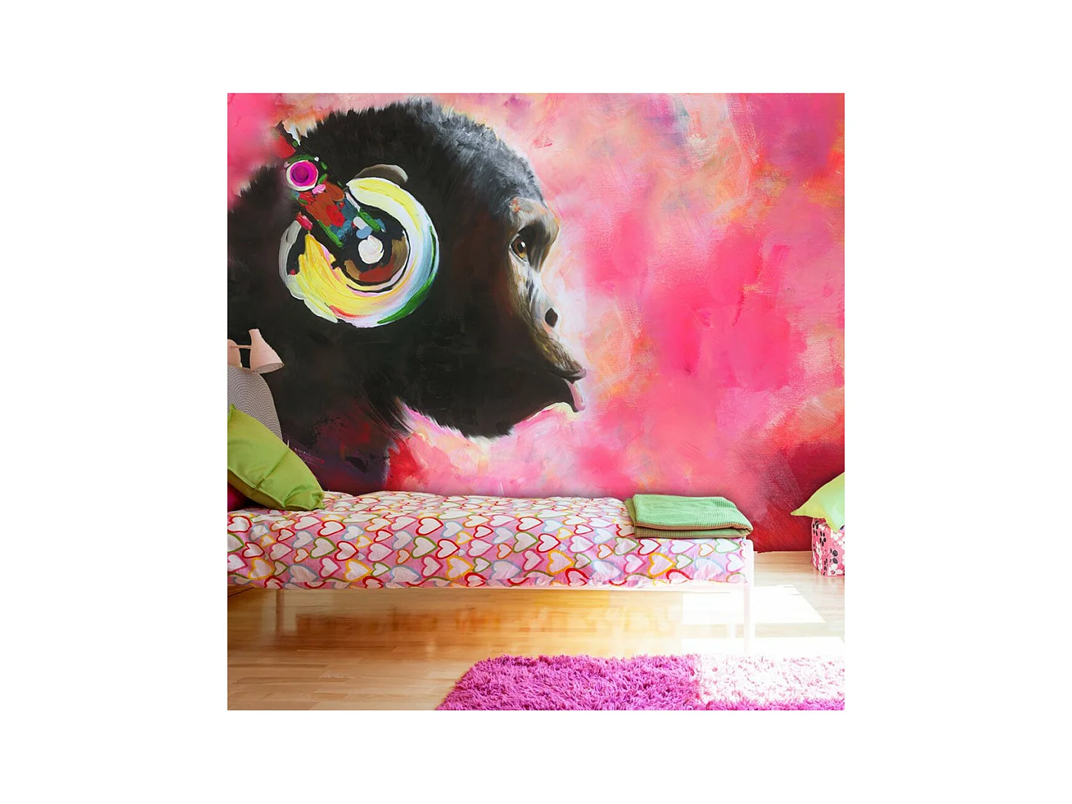 Papier Peint "Music World" 70 x 100 cm