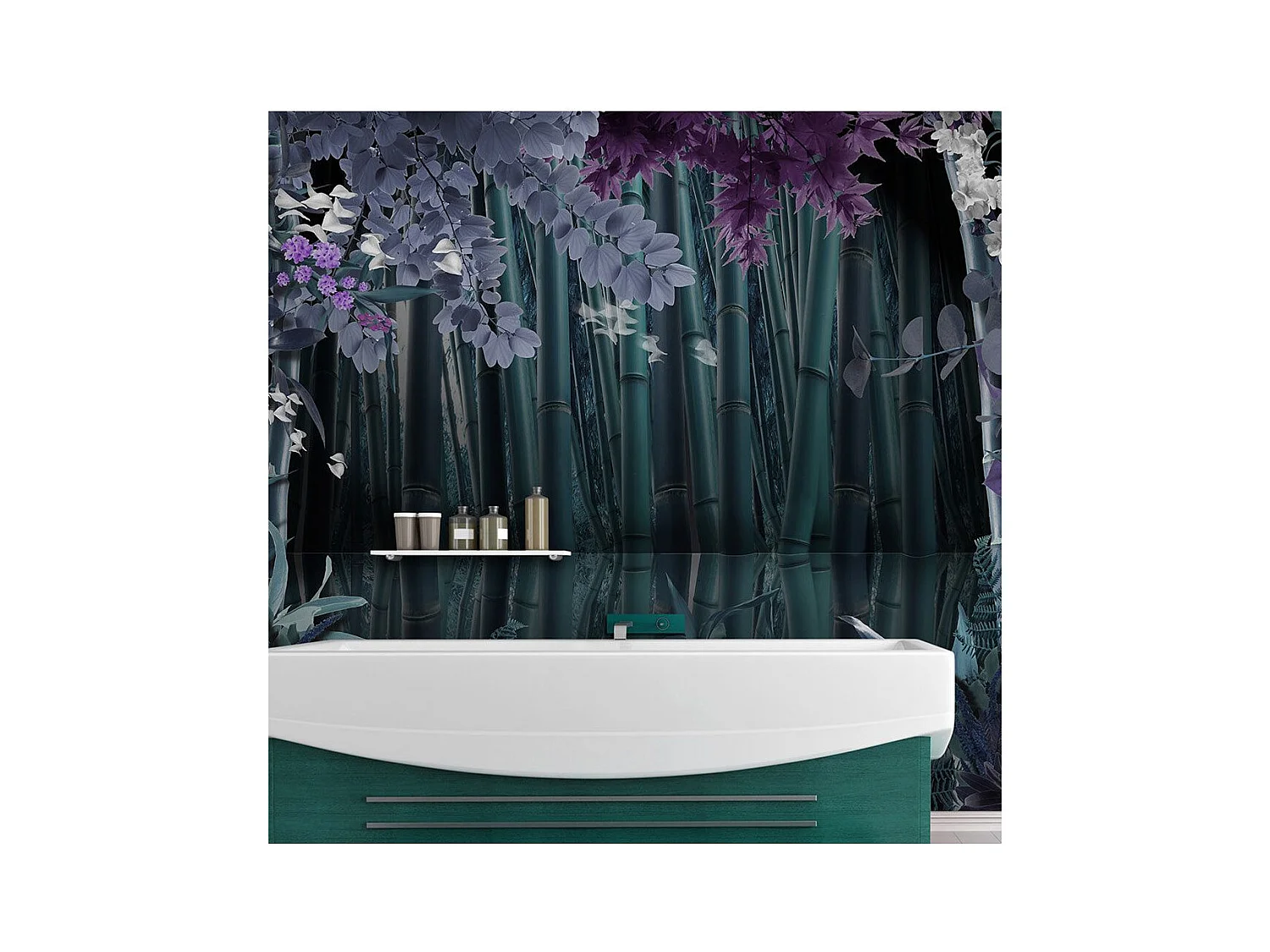 Papier Peint "Mysterious Night" 70 x 100 cm