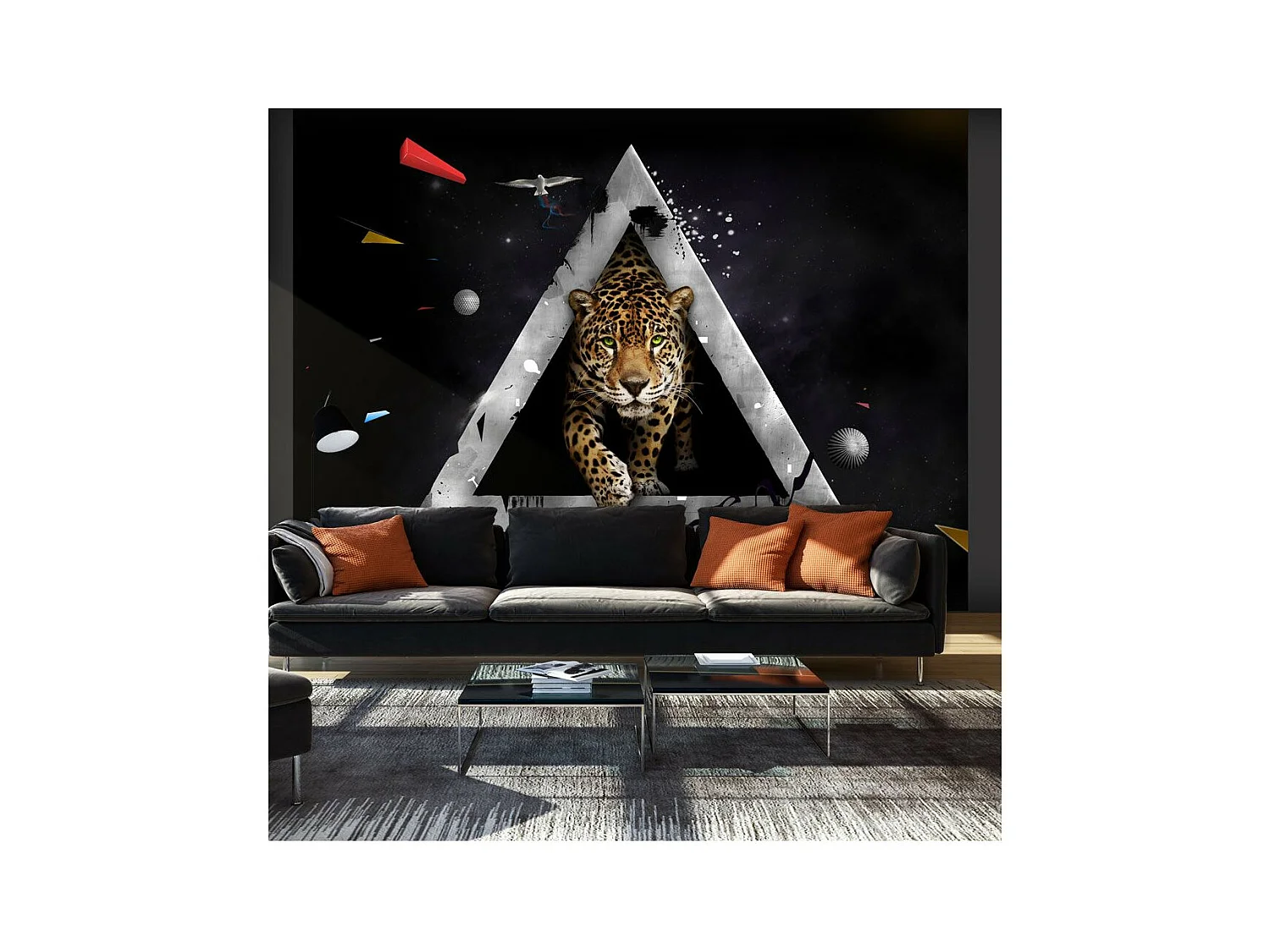 Papier Peint "Vision Sauvage de l'avenir" 270 x 350 cm