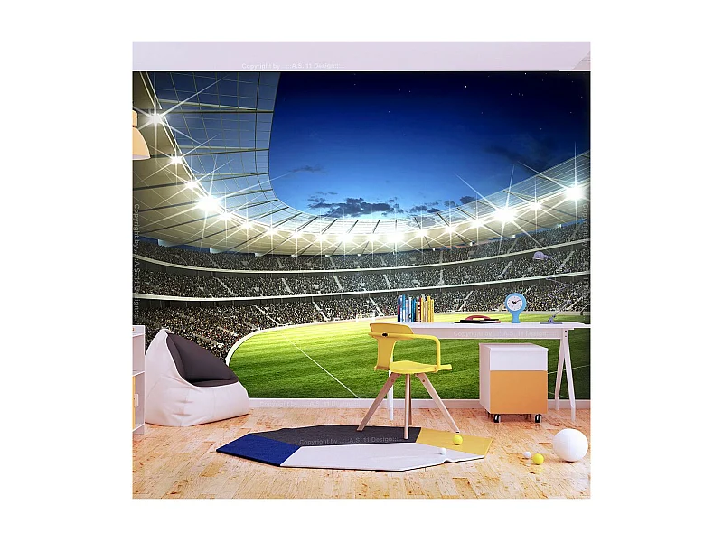 Papier Peint "Stade National" 231 x 300 cm