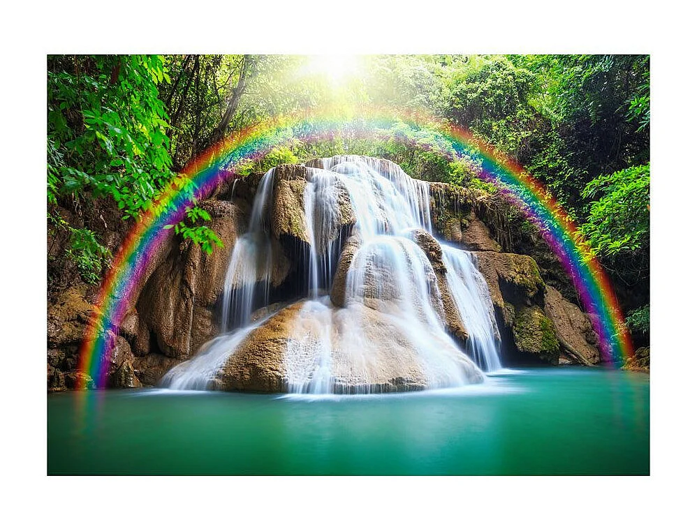 Papier Peint "Waterfall of Fulfilled Wishes" 70 x 100 cm