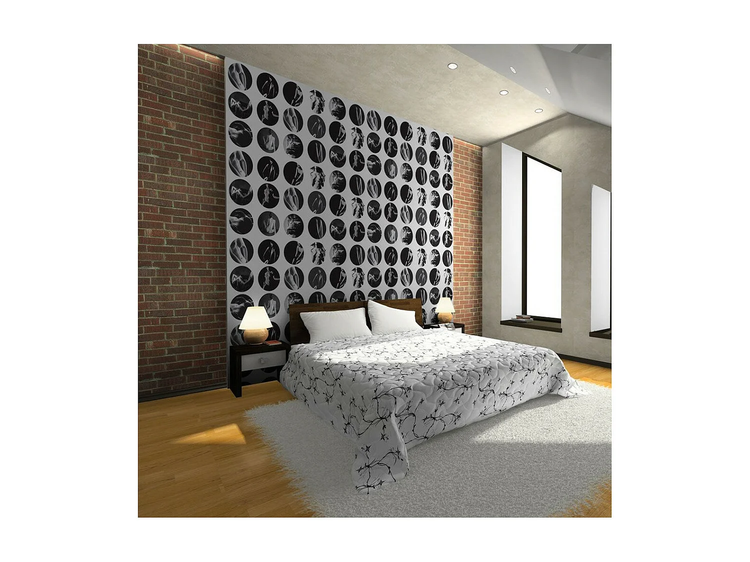 Papier Peint "Des Millions de Planètes" 193 x 250 cm