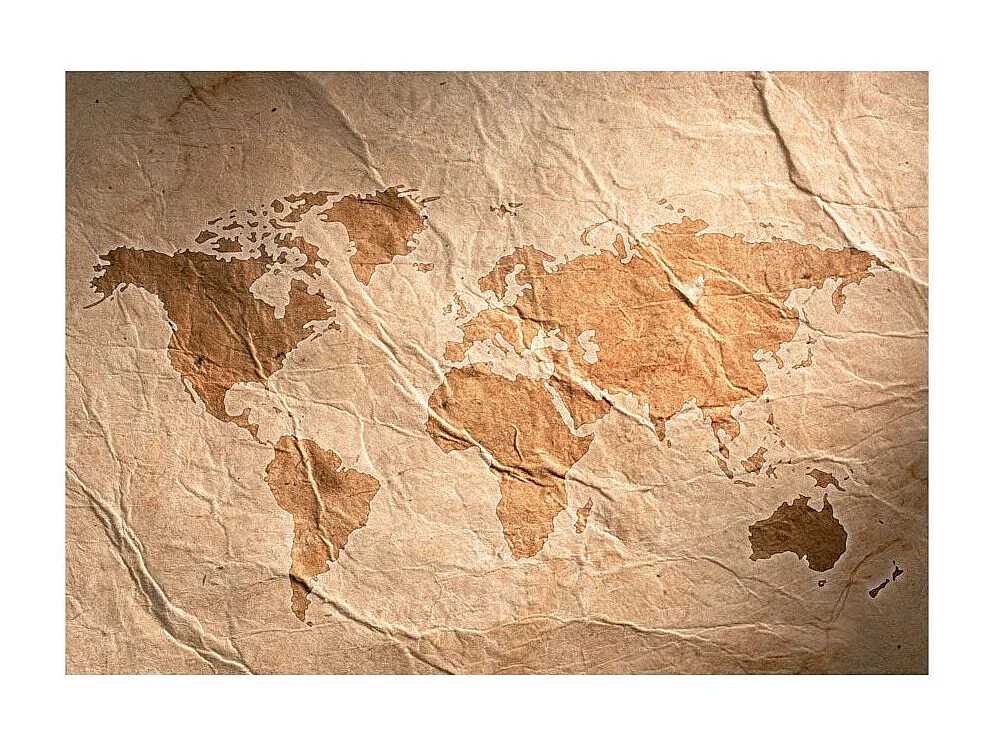 Papier Peint "Sandy Map" 210 x 300 cm