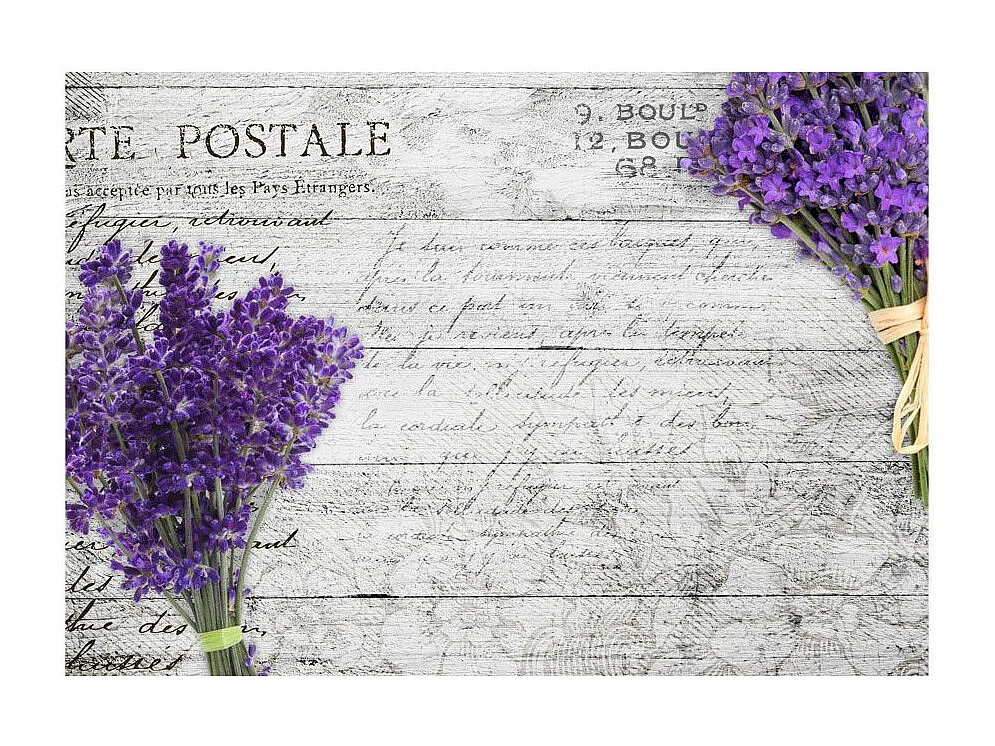 Papier Peint "Lavender Postcard" 175 x 250 cm