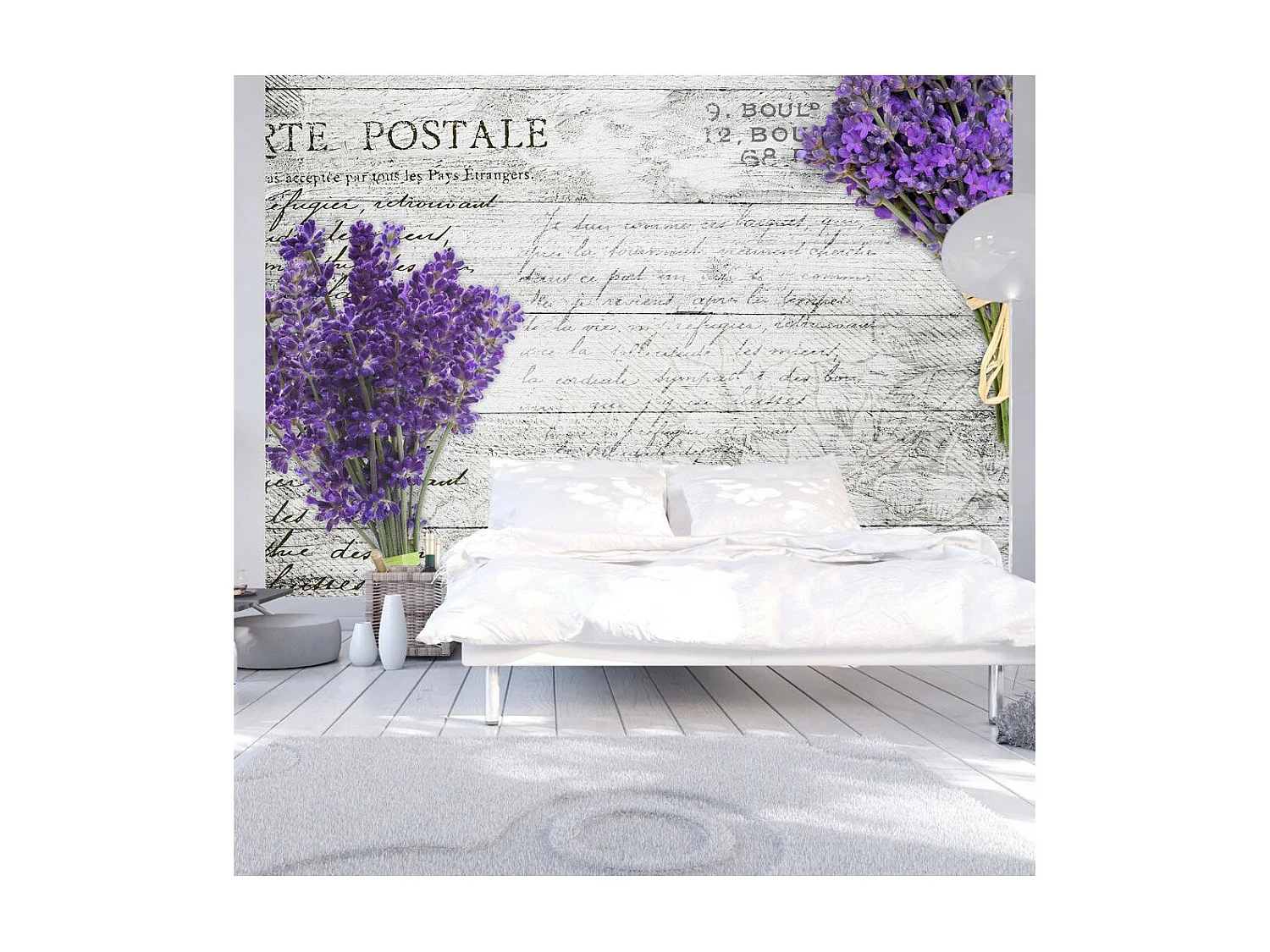 Papier Peint "Lavender Postcard" 175 x 250 cm