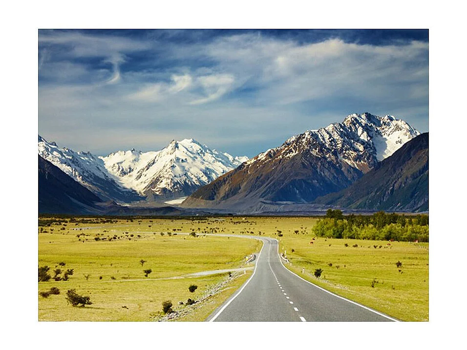 Papier Peint "Southern Alps, New Zealand" 154 x 200 cm