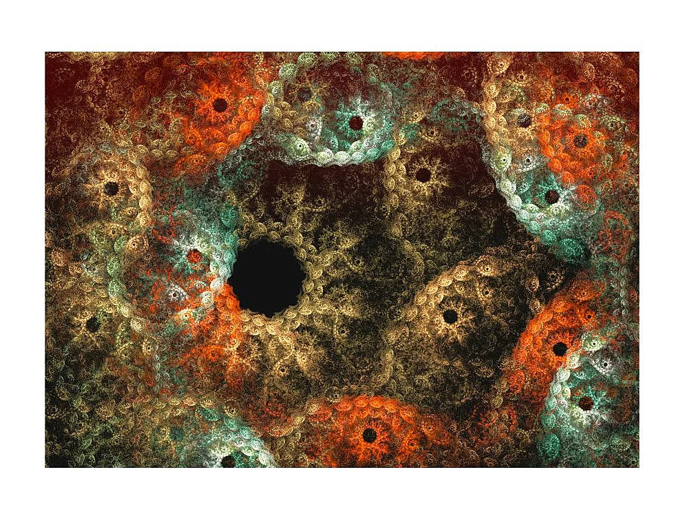 Papier Peint "Rêves Motif Abstrait" 193 x 250 cm